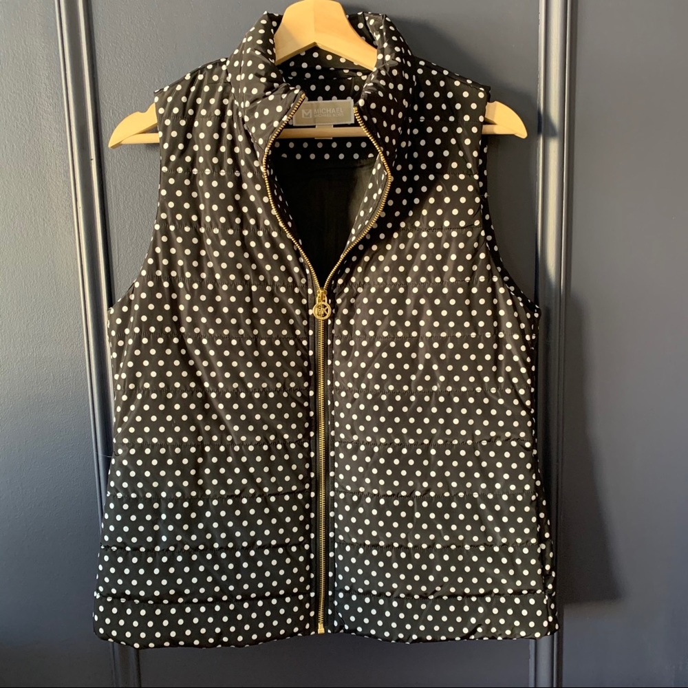 Michael Kors Polka Dot Vest